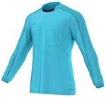 adidas Erwachsene Trikot Referee 16 Jersey Long Sleeve, glow blue/black, 2XL, AJ5919