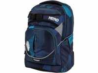 Nitro 878052 Superhero Schulrucksack, Rucksack, abnehmbarer Hüftgurt, robuste