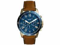 Fossil Men's FS5268 Grant Sport Chronograph Luggage Leather Watch