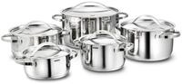 KOPF Topfset Induktion Stilo 10-teilig | Backofen & Sp&uuml;lmaschinen geeignet 