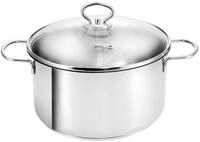 KOPF Fleischtopf Merkur (Topf &Oslash; 24 cm) 4 Liter Kochtopf aus Edelstahl mit Literskala
