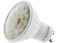 SEBSON LED Lampe GU10 warmweiß 5W, ersetzt 35W Halogen, 380 Lumen, GU10 LED...