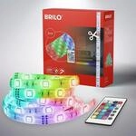 Briloner Leuchten - LED Band 3m, LED Strip, 12 Watt, inkl. Fernbedienung, RGB, inkl.