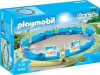 PLAYMOBIL Family Fun 9063 Meerestierbecken, Ab 4 Jahren