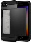 Spigen Slim Armor CS H&uuml;lle Kompatibel mit iPhone SE 2022 5G, iPhone SE 2020, iPhone