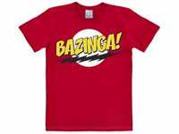 Logoshirt® The Big Bang Theory I Bazinga I T-Shirt Print I Damen & Herren I