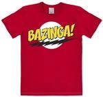 Logoshirt&reg; The Big Bang Theory Bazinga T-Shirt Damen & Herren L