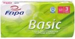 fripa 1510805 Toilettenpapier Basic, 2-lagig, wei&szlig;