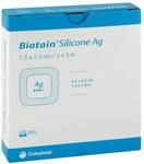 Biatain Silicone Ag Schaumverband 7,5x7,5 cm