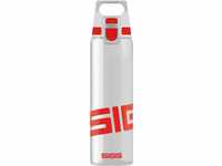 Sigg Total Clear ONE Red Trinkflasche, Rot, 0.75 L