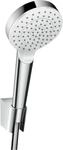 hansgrohe Crometta Duschhalterset, mit Duschschlauch, 1,25 m, wassersparend,