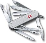 Victorinox Schweizer Taschenmesser Mini Champ Alox, Klein, 15 Funktionen, Swiss Made,