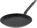 De Buyer Force Blue Pfanne f&uuml;r Cr&ecirc;pes, Stahlgriff, Dicke 2 mm, blau, Diam&egrave;tre 18