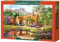 Castorland C-300365-2 - Puzzle Valente: Haus am Weiher 3000 Teile