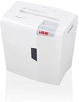 HSM shredstar X5 Aktenvernichter I Streifenschnitt 4,5x30 mm I Sicherheitsstufe P-4 I