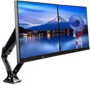 Iiyama DS3002C-B1 Dual-Monitorhalterung (mit Gasdruckfederarm f&uuml;r Displays bis 27