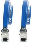 Z&eacute;fal Zefal Unisex &ndash; Erwachsene Pedalriemen-2701800800 Pedalriemen, blau, 10x2x2cm
