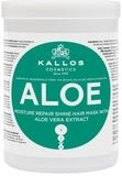 Kallos KJMN Aloe Vera Feuchtigkeitsspendende, Aufbauende Haarmaske, 1000 ml