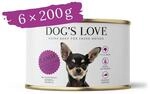 DOG'S LOVE Classic Lamm, 6er-Pack (6 x 200g)