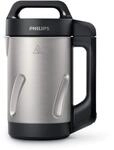 Philips HR2203/80 Standmixer mit Heizfunktion, schwarz 1,2 l, 1000 W