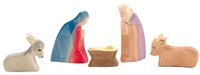 Ostheimer 66510 - Heilige Familie, 5-teilig - Minis mit Geschenkkiste, 5 Teile