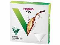 Hario VCF-01 100M Papierfilter,weiß, Größe 01-40 Stück