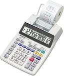 SHARP Druckender Tischrechner EL-1750V (gro&szlig;es 12-stelliges LC Display, schwarz rote