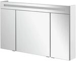 FACKELMANN B.CLEVER Spiegelschrank mit LED-Lichtleiste und einzigartigem...