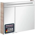 FACKELMANN B.CLEVER Spiegelschrank &ndash; 90 x 70,5 x 15,5 cm &ndash; Moderner