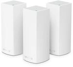Linksys WHW0303-EU AC6600 WLAN Access Point 2.4GHz, 5GHz, Wei&szlig;, 3 Pack / 4+ Bedrooms