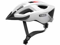 ABUS Stadthelm Aduro 2.0 - Allround-Fahrradhelm mit Licht - in sportivem Design für