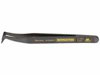 Bernstein Werkzeug Kunststoff-Pinzette spitz-abgewinkelt, leitfähig, 120 mm, 5-194