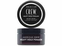 AMERICAN CREW – Heavy Hold Pomade, 85 g, Stylingpomade für Männer, Haarprodukt