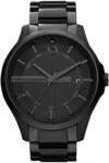 Armani Exchange Uhr f&uuml;r Herren , Dreizeiger-Datumswerk, 46 mm schwarzes