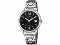 Candino Damen Datum klassisch Quarz Uhr mit Edelstahl Armband C4614/4