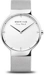 BERING Herren Uhr Quarz Movement - Max Ren&eacute; Collection mit Edelstahl und Saphirglas