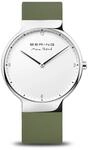 BERING Herren Uhr Quarz Movement - Max Ren&eacute; Collection mit Silikon und Saphirglas