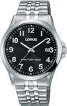 Lorus Klassik Herren-Uhr Edelstahl mit Metallband RS971CX9
