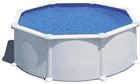 Gre Pool KITPR358 Atlantis - Aufstellpool aus Stahl, rund, mit wei&szlig;es Aussehen.