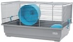 Hamsterk&auml;fig mit Hamster Spielzeug und Nagerhaus M&auml;usek&auml;fig Transportk&auml;fig