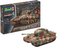 Revell 80-3249 Modellbausatz Panzer 1:35 - TigerII AUSF.B (Henschel Turret) im