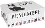 Remember 44 Cats, Spielkarten: 5.6 x 5.6 cm, Pappe/Papier &ndash; Kreatives Memo und