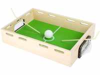 small foot Holzbox Pusteball, Geschicklichkeits- und Ausdauerspiel für Groß und