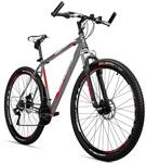 Bergsteiger Detroit 29 Zoll Mountainbike, geeignet ab 170 cm, Scheibenbremse, 21