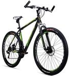 Bergsteiger Detroit 29 Zoll Mountainbike, geeignet ab 170 cm, Scheibenbremse, 21