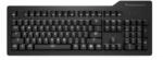 Das Keyboard Prime 13 Mechanische Tastatur QWERTY US Layout - 104 Tasten, Wei&szlig;e