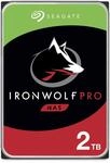 Seagate IronWolf Pro, NAS interne Festplatte 2TB HDD, 3.5 Zoll, 7200 U/Min, CMR, 128