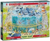 HEYE 29777 - Ocean Habitat Standard, Marino Degano, Funky Zoo, 1000 Teile Puzzle