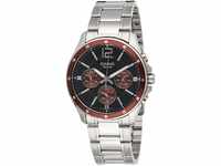 CASIO Herren Analog Quarz Uhr mit Edelstahl Armband MTP-1374D-5A