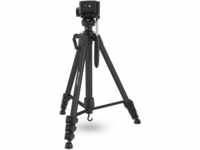 InLine 48015B Stativ für Digitalkameras und Videokameras, Aluminium, schwarz,...